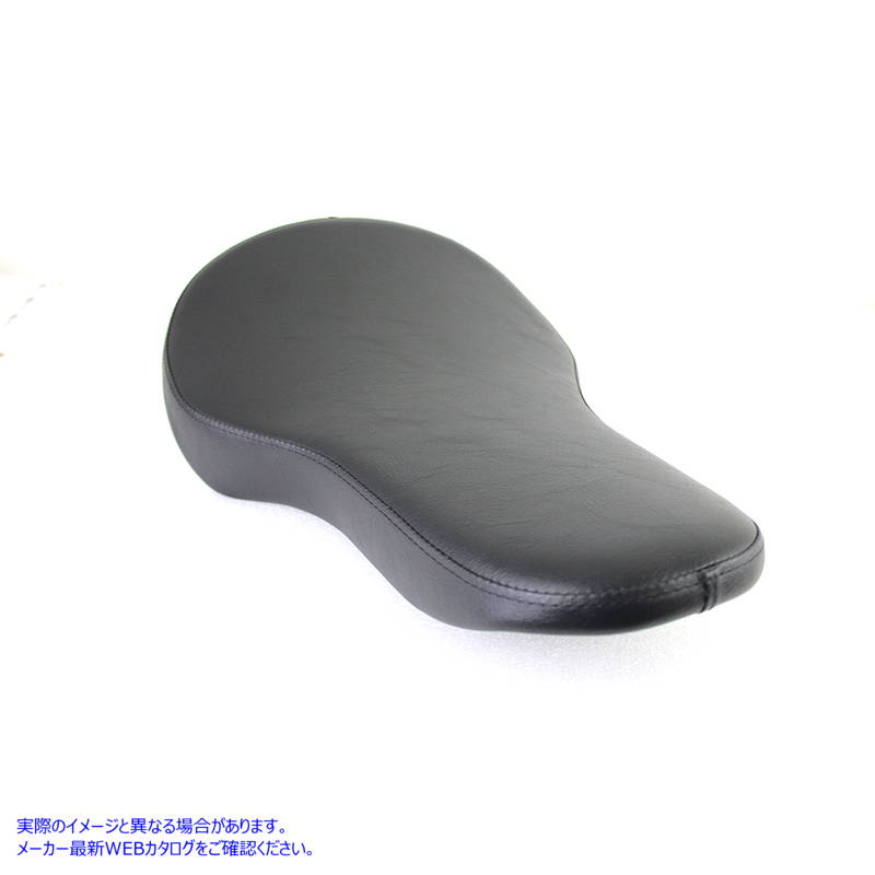 47-0225 ブラック Naugahylde 薄型バディ シート 取寄せ Vツイン Black Naugahylde Thin Profile Buddy Seat (検索用／