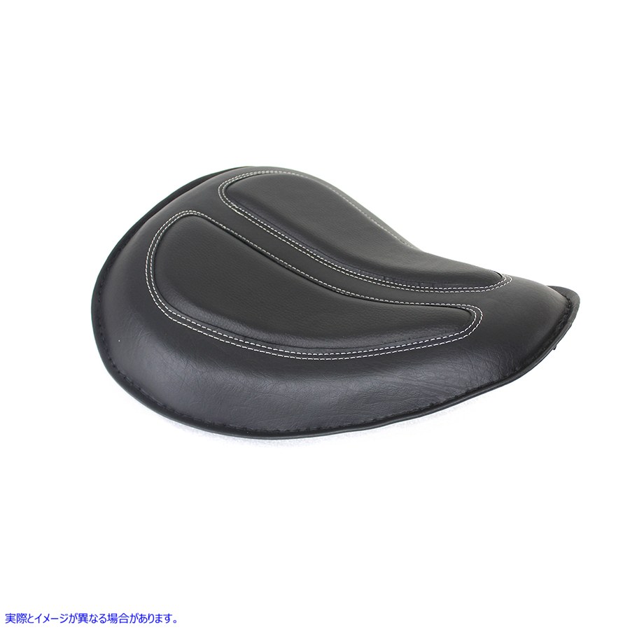 47-0323 Bates ソロ スプリング サドル ブラック 取寄せ Vツイン Bates Solo Spring Saddle Black (検索用／52000279 Bates 6502
