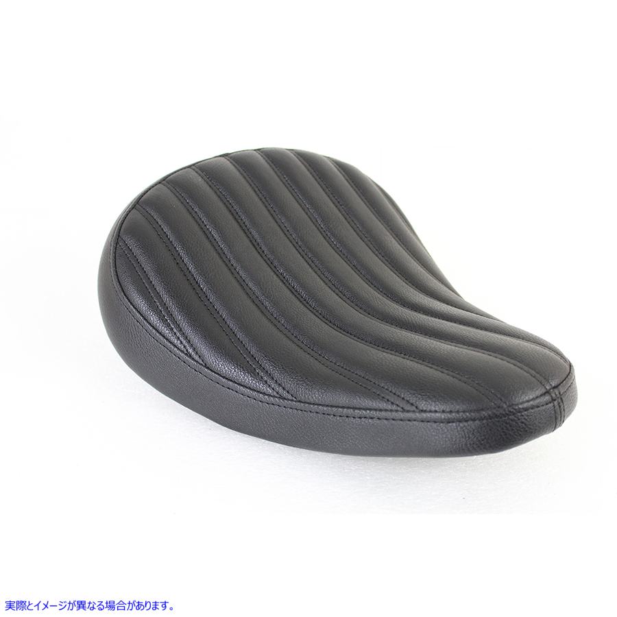 47-0325 Bates タックアンドロールソロシート 取寄せ Vツイン Bates Tuck and Roll Solo Seat (検索用／ Bates 65034