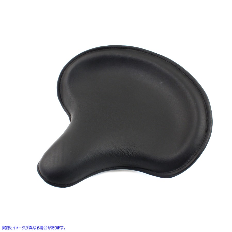 47-0431 レプリカブラックレザーソロシート 取寄せ Vツイン Replica Black Leather Solo Seat (検索用／52004-25 Corbin Gentry