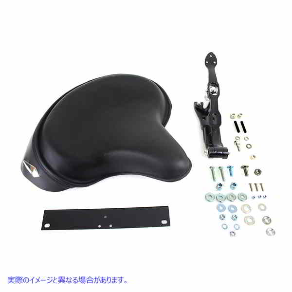 47-0479 ブラック ポリス ソロ シート キット 取寄せ Vツイン Black Police Solo Seat Kit (検索用／ Corbin Gentry