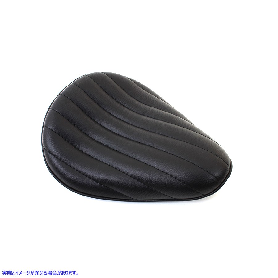47-0480 Bates タックアンドロールソロシート 取寄せ Vツイン Bates Tuck and Roll Solo Seat (検索用／ Bates 65056
