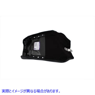 47-0604 FXD ロープロファイル ブラック ビニール ソロ シート 取寄せ Vツイン FXD Low Profile Black Vinyl Solo Seat (検索用