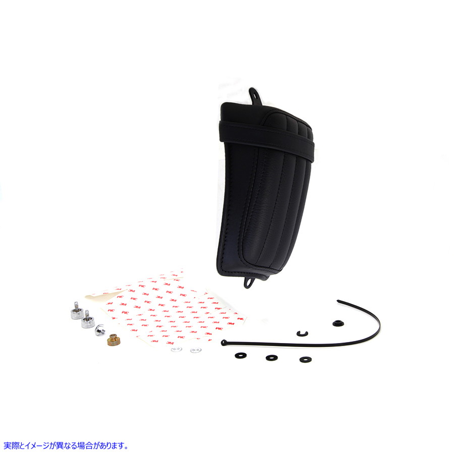47-0724 スリムな助手席ピリオンパッド 取寄せ Vツイン Slim Passenger Pillion Pad (検索用／52400039 Corbin Gentry 65060