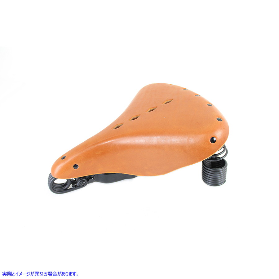 47-0805 初期スタイル トロクセル サドル ハニー ブラウン 取寄せ Vツイン Early Style Troxel Saddle Honey Brown (検索用／ Co