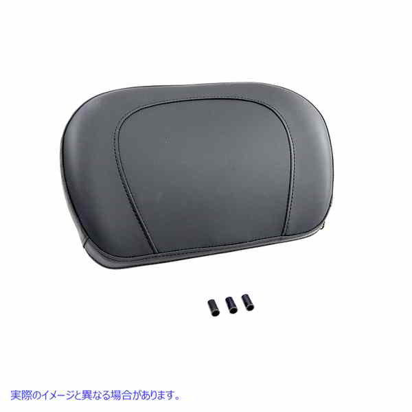 47-0836 パッセンジャートップステッチバックレストパッド 取寄せ Vツイン Passenger Top Stitch Backrest Pad (検索用／52924-9