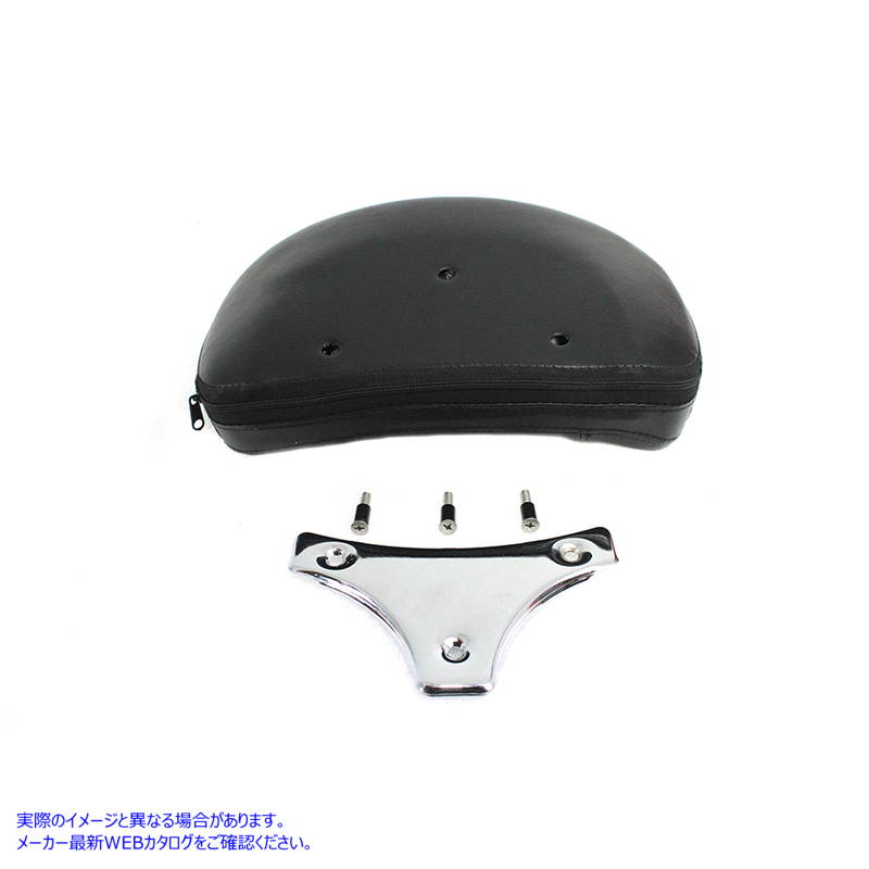 47-0839 助手席用背もたれパッド 取寄せ Vツイン Passenger Low Backrest Pad (検索用／51132-98