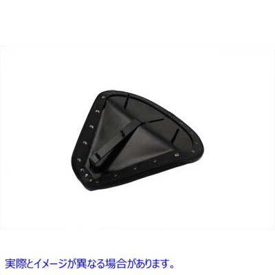 47-0895 Velocipede ブラックレザーソロシート 取寄せ Vツイン Velocipede Black Leather Solo Seat (検索用／ Corbin Gentry