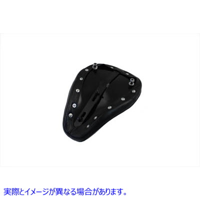 47-0902 ブラックレザーソロシート 取寄せ Vツイン Black Leather Solo Seat (検索用／ Corbin Gentry 12-1811