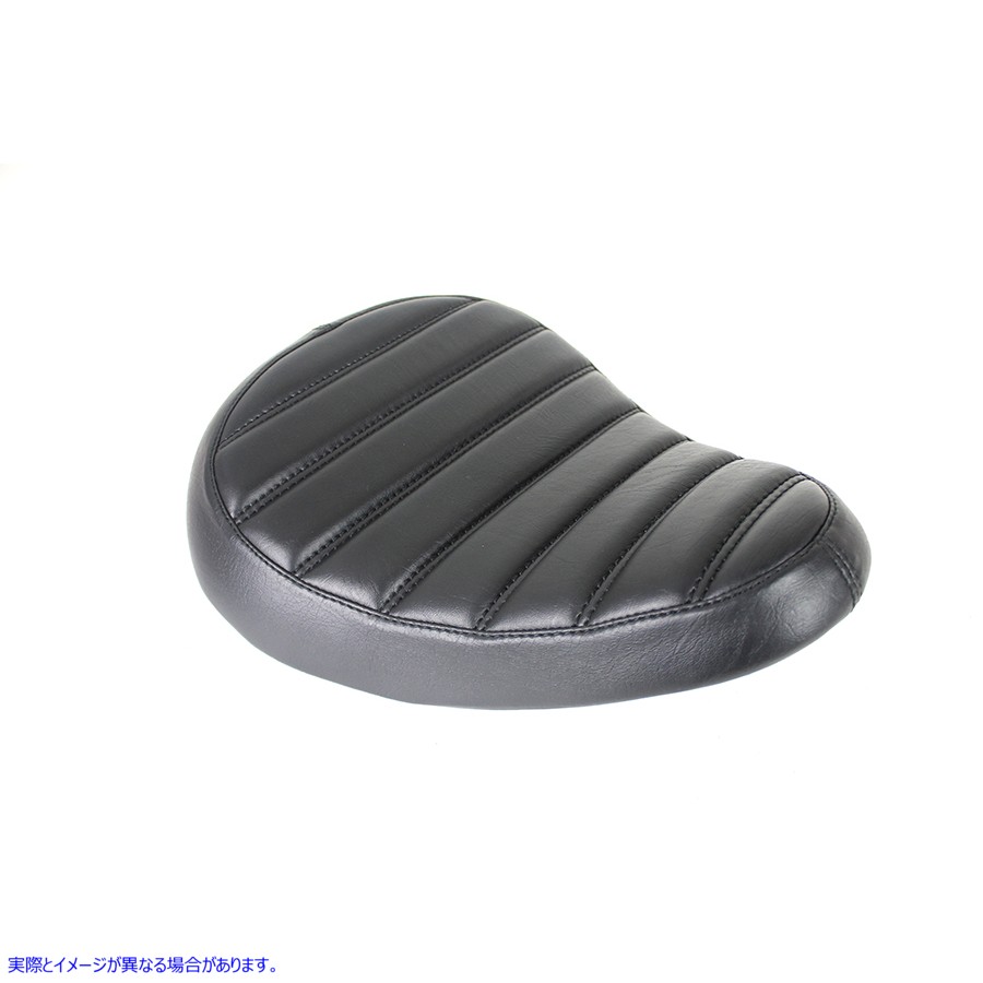 47-0921 Bates タックアンドロールソロサドルシート 取寄せ Vツイン Bates Tuck and Roll Solo Saddle Seat (検索用／ Bates 650