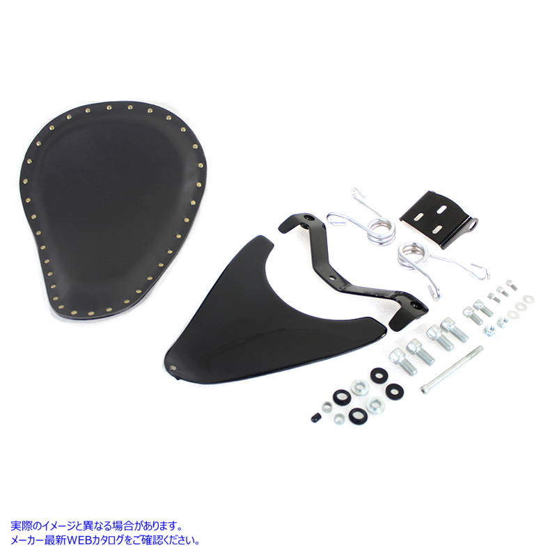 47-1810 スプリング マウント ベイツ ボバー ソロ シート キット 取寄せ Vツイン Spring Mount Bates Bobber Solo Seat Kit (検