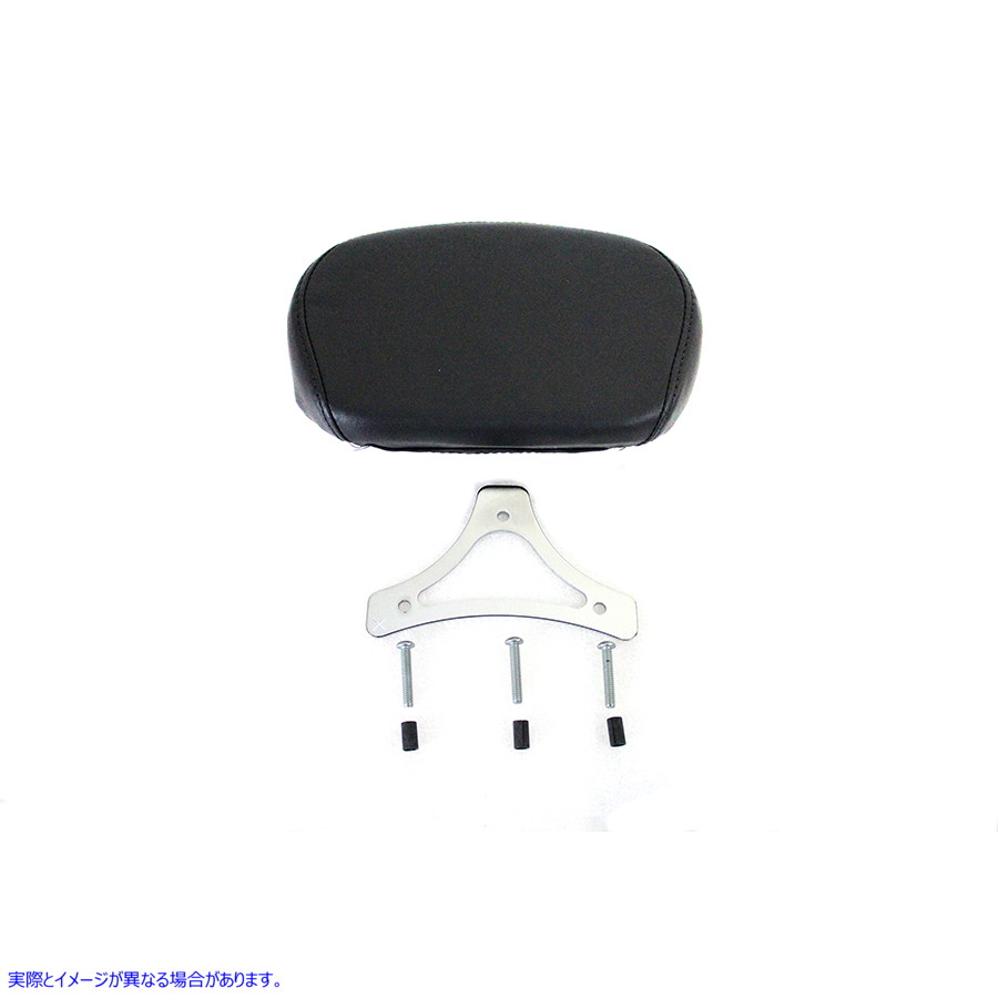 47-1962 OE スムースルックショートパッセンジャーバックレストパッド 取寄せ Vツイン OE Smooth Look Short Passenger Backrest