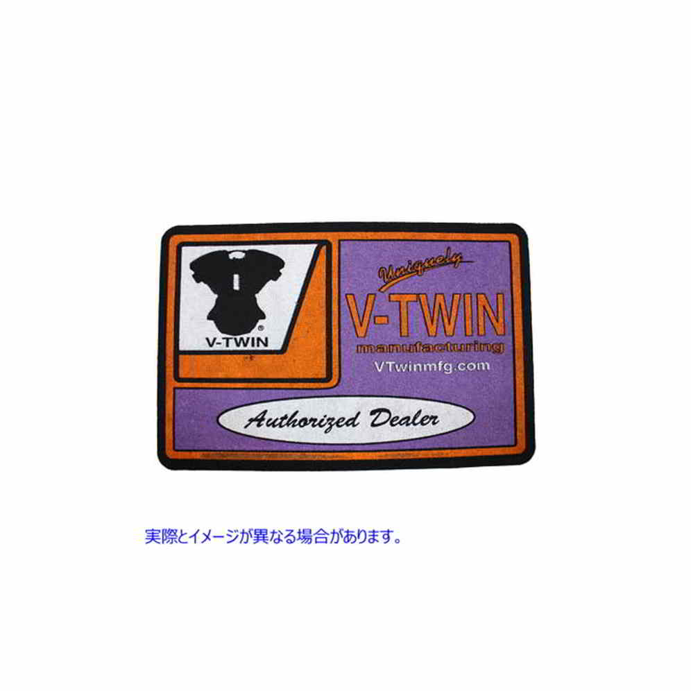 48-0012 V-Twin公認カウンターマット 取寄せ Vツイン V-Twin Authorized Counter Mat (検索用／