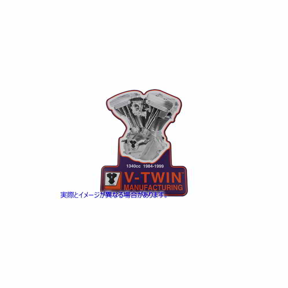 48-0030 1340 エボリューション エンジン プラーク 取寄せ Vツイン 1340 Evolution Engine Plaque (検索用／