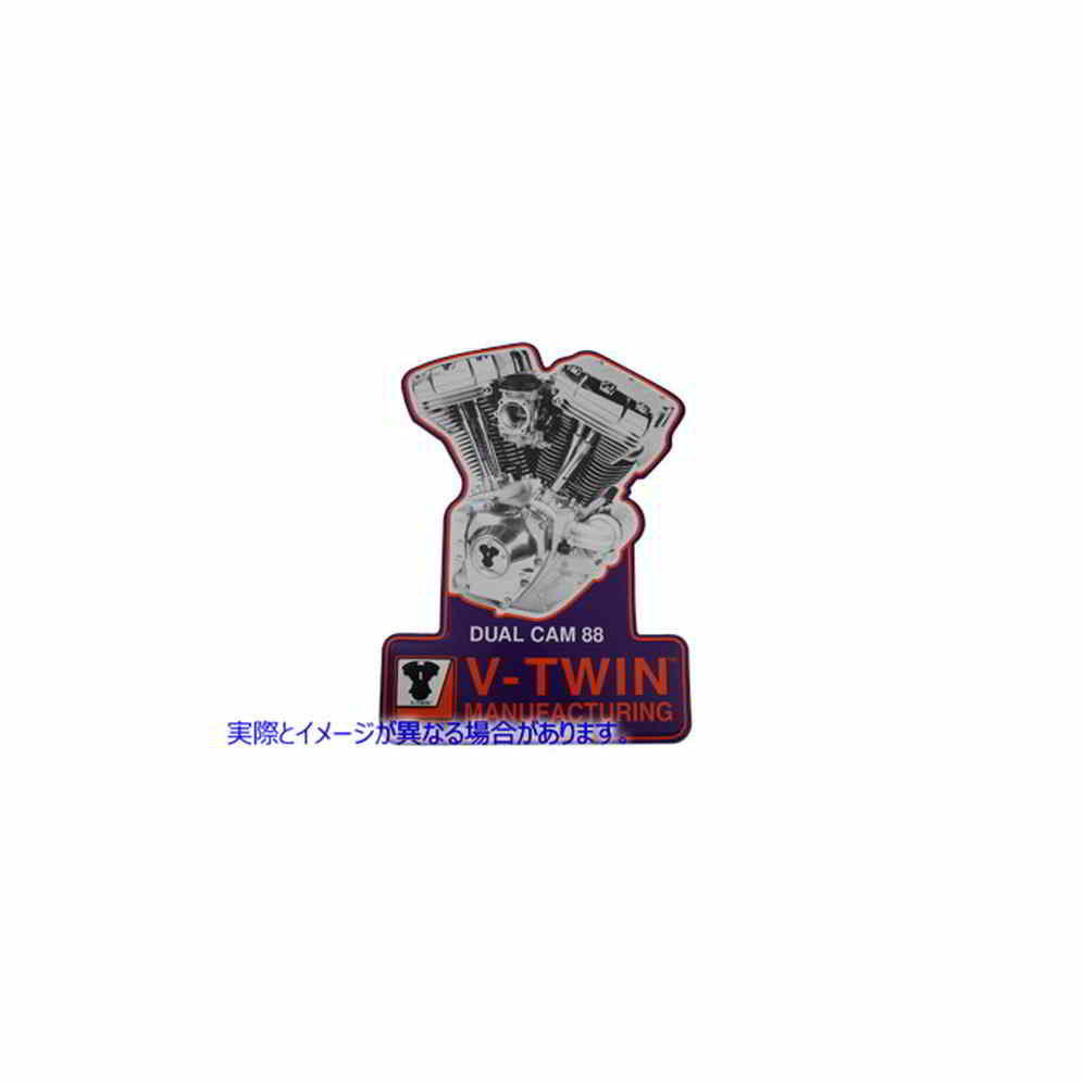 48-0033 ツインカムプラーク 取寄せ Vツイン Twin Cam Plaque (検索用／