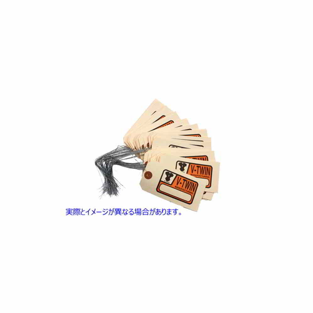 48-0118 V ツイン ワイヤー タグ 取寄せ Vツイン V-Twin Wire Tags (検索用／