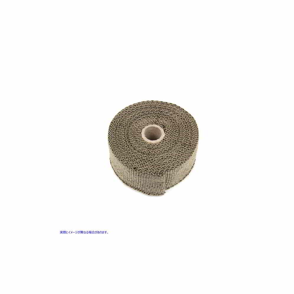 48-0139 銅グラスファイバーエキゾーストラップ 取寄せ Vツイン Copper Fiberglass Exhaust Wrap (検索用／