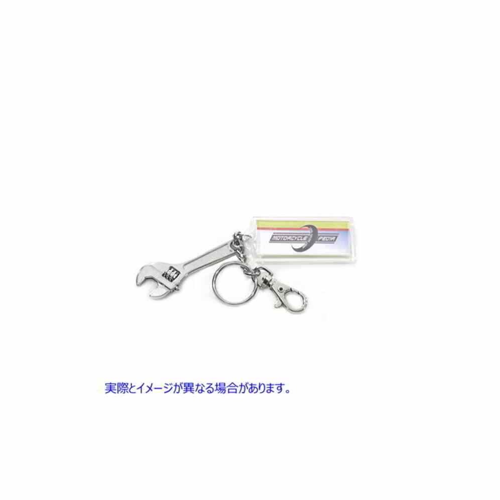 48-0233 モンキーレンチデザインキーホルダー 取寄せ Vツイン Adjustable Wrench Design Keychain (検索用／