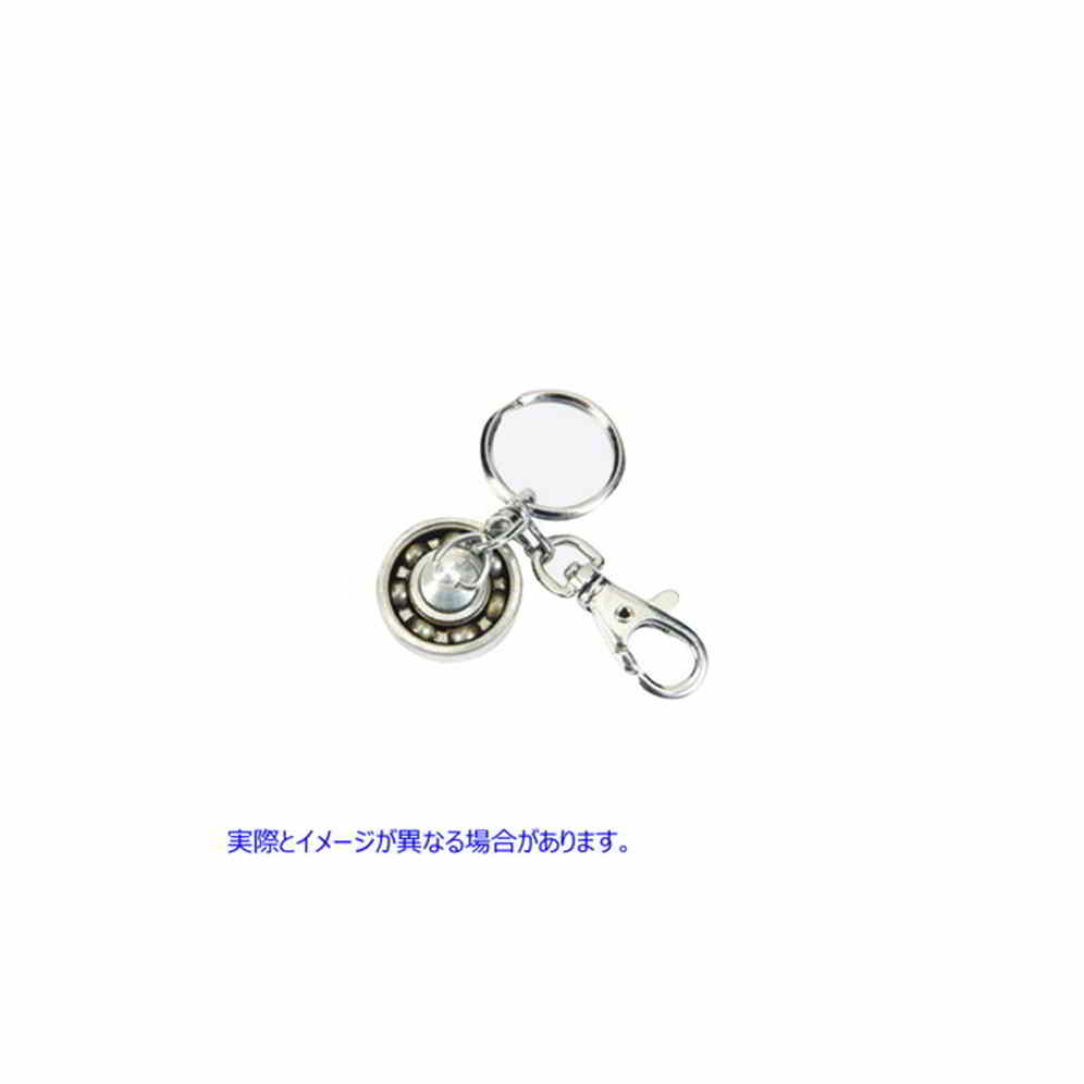 48-0243 ベアリングデザインキーホルダー 取寄せ Vツイン Bearing Design Keychain (検索用／
