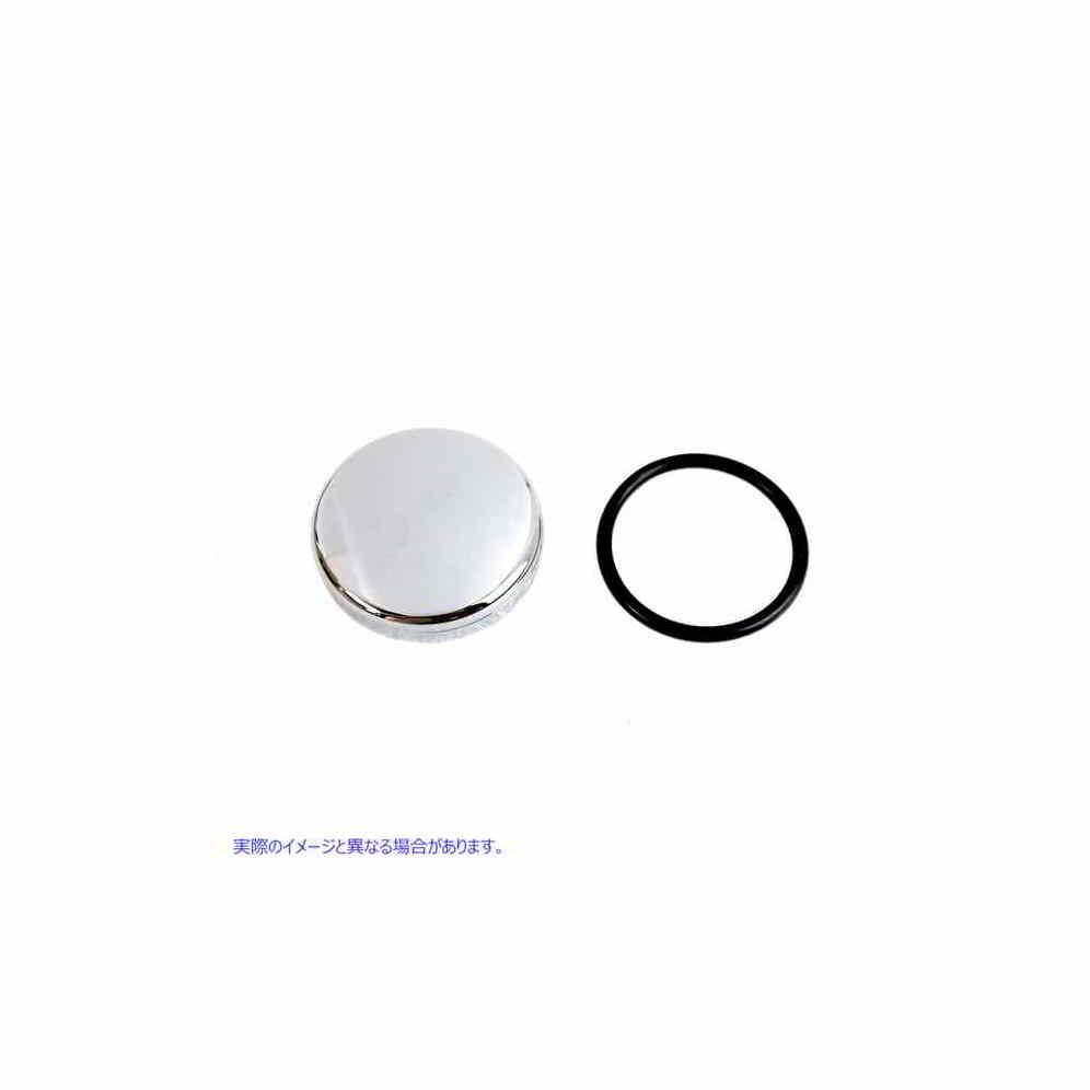 48-0424 クロームフォークロックカバー 取寄せ Vツイン Chrome Fork Lock Cover (検索用／71659-99