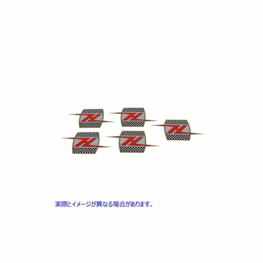 48-0427 オイルタンクインチHインチスタイルデカール 取寄せ Vツイン Oil Tank inchH inch Style Decal (検索用／62535-61A