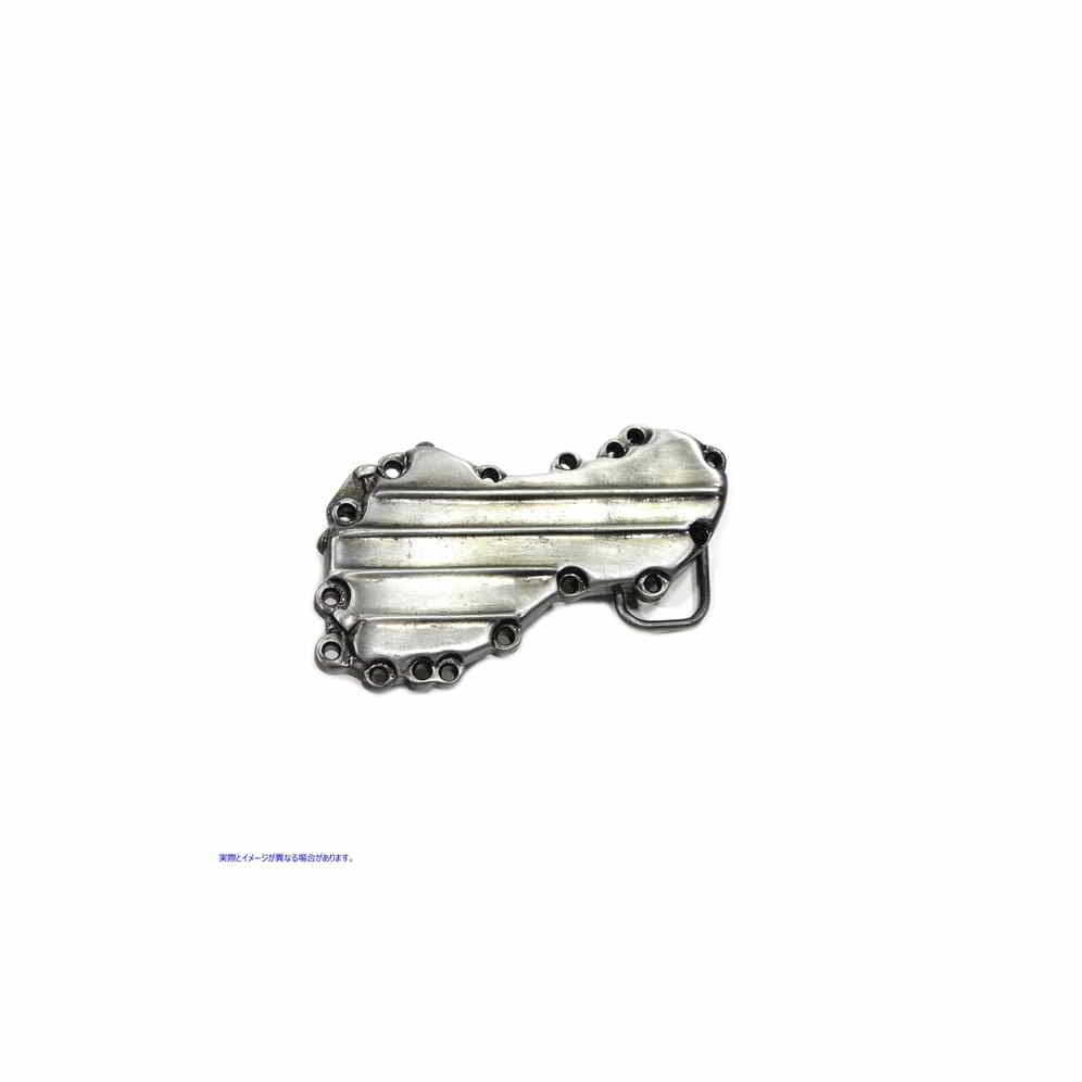 48-0471 雲台カムカバー ベルトバックル 取寄せ Vツイン Panhead Cam Cover Belt Buckle (検索用／