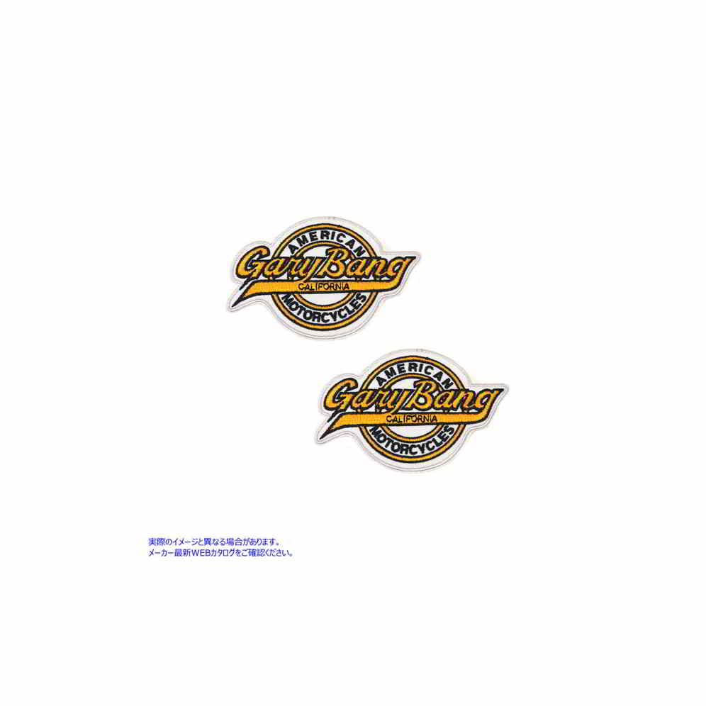48-0743 ゲイリー・バング・パッチセット 取寄せ Vツイン Gary Bang Patch Set (検索用／