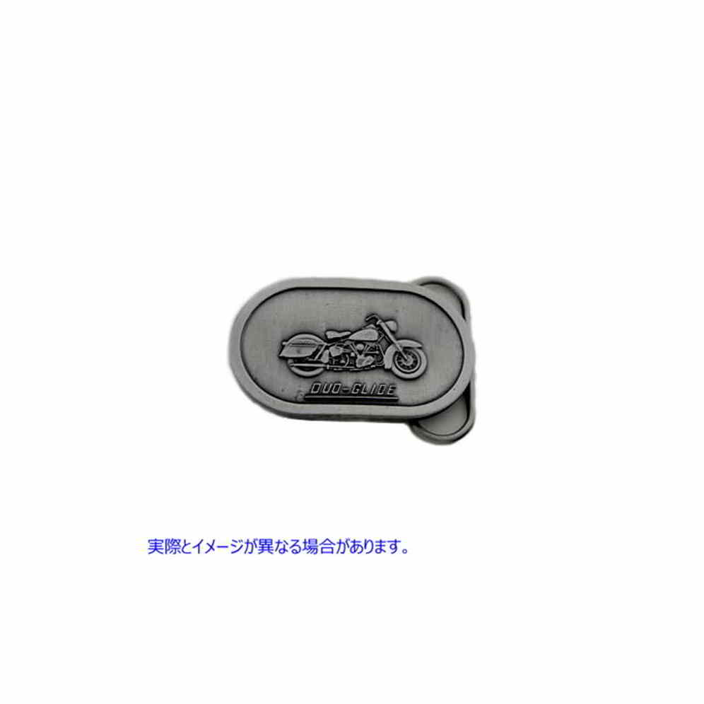 48-0825 デュオ グライド ベルト バックル 取寄せ Vツイン Duo Glide Belt Buckle (検索用／