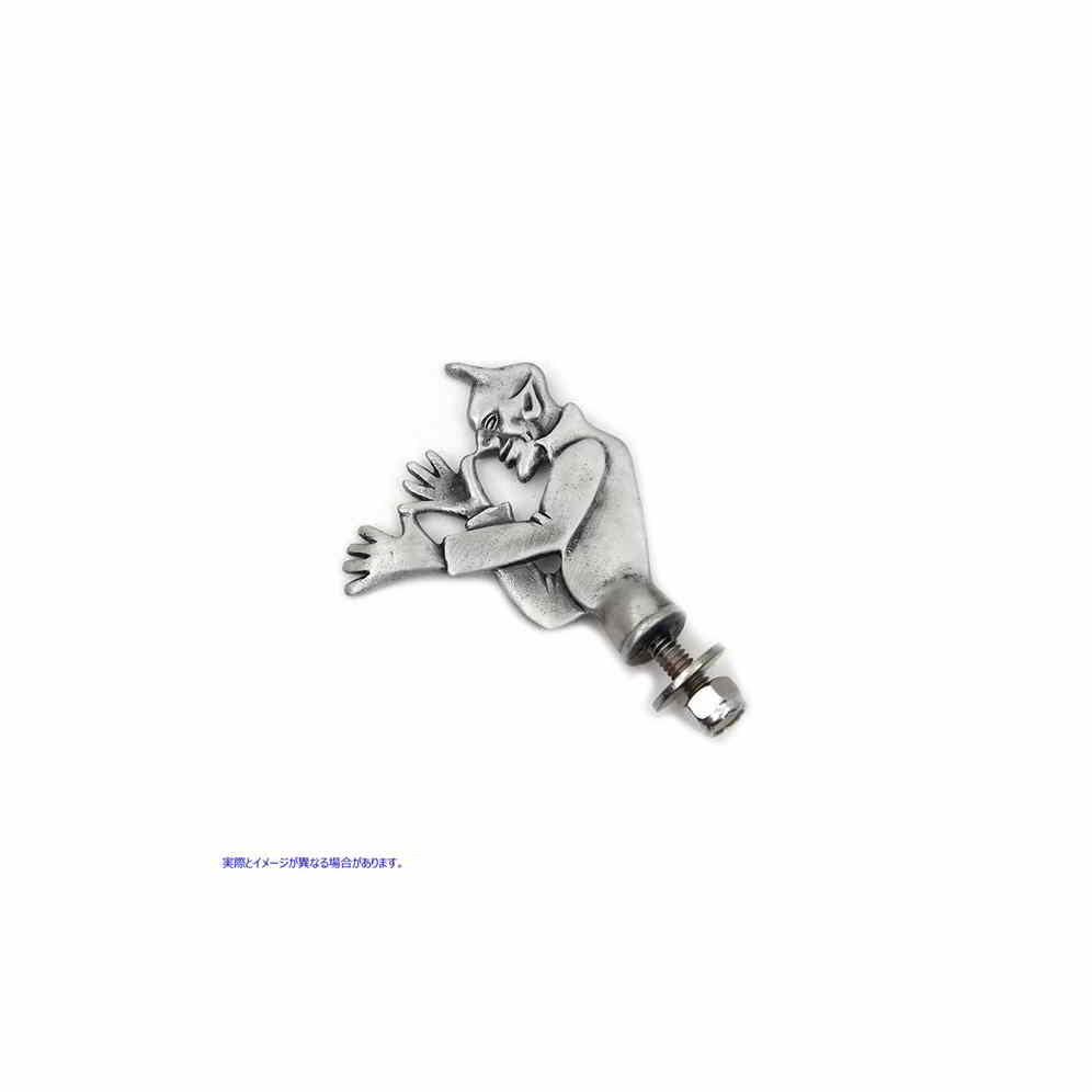48-0841 デビルナンバープレートトッパー 取寄せ Vツイン Devil License Plate Topper (検索用／
