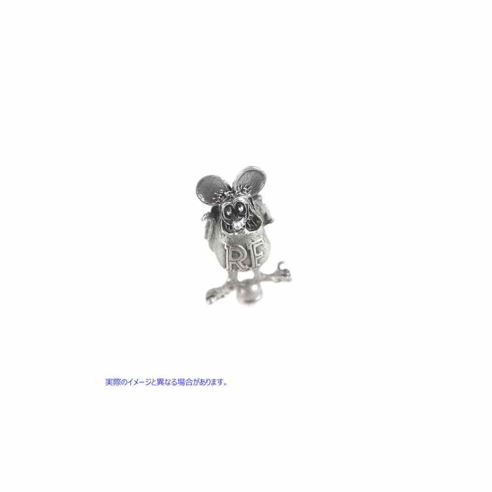 48-0868 ピューターラットフィンクオーナメント 取寄せ Vツイン Pewter Rat Fink Ornament (検索用／