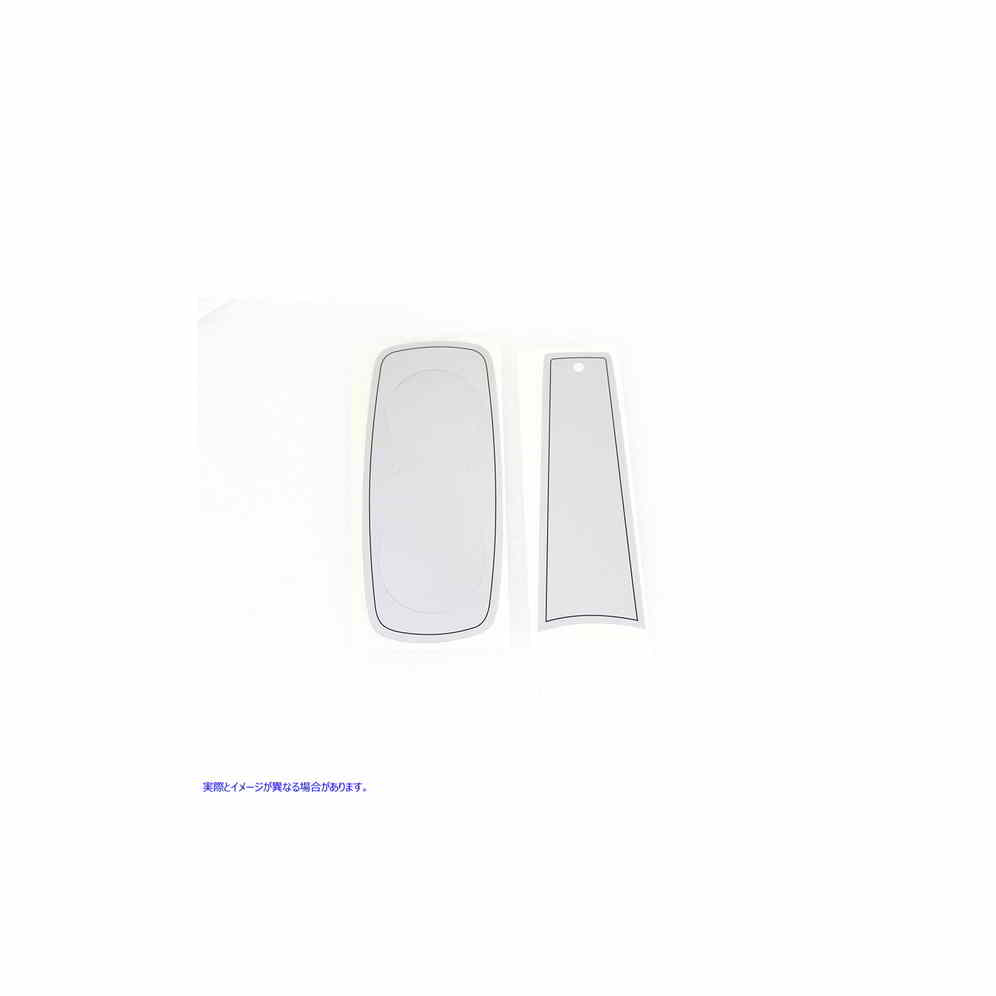 48-0889 FXR ダッシュデカールセット シルバー 取寄せ Vツイン FXR Dash Decal Set Silver (検索用／