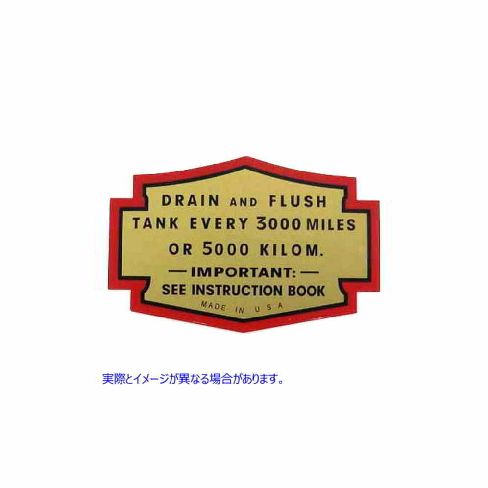 48-0958 オイルタンクデカールセット 取寄せ Vツイン Oil Tank Decal Set (検索用／