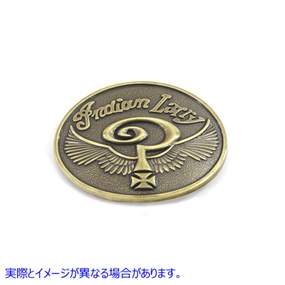48-1111 インディアン ラリー オーバル ベルト バックル 取寄せ Vツイン Indian Larry Oval Belt Buckle (検索用／
