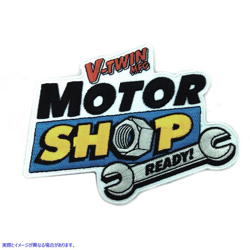 48-1336 V-Twin モーターショップ パッチ 取寄せ Vツイン V-Twin Motorshop Patches (検索用／