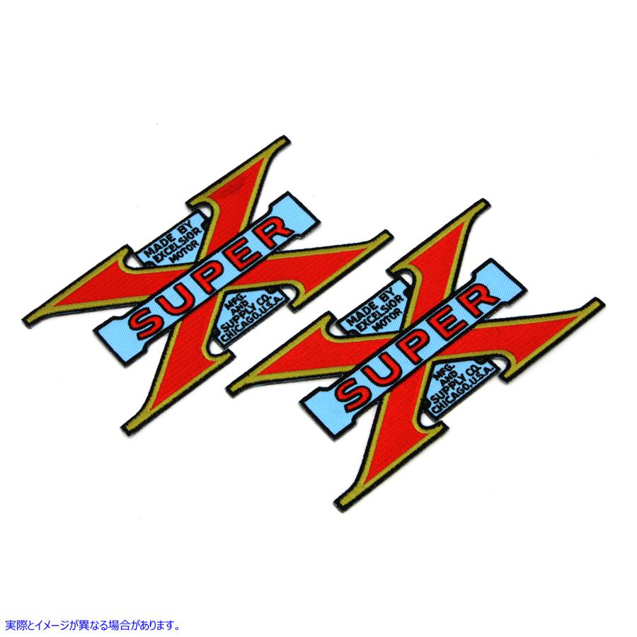 48-1340 スーパーXパッチ 取寄せ Vツイン Super X Patches (検索用／