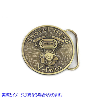 48-1352 ショベルヘッド ベルト バックル 取寄せ Vツイン Shovelhead Belt Buckle (検索用／