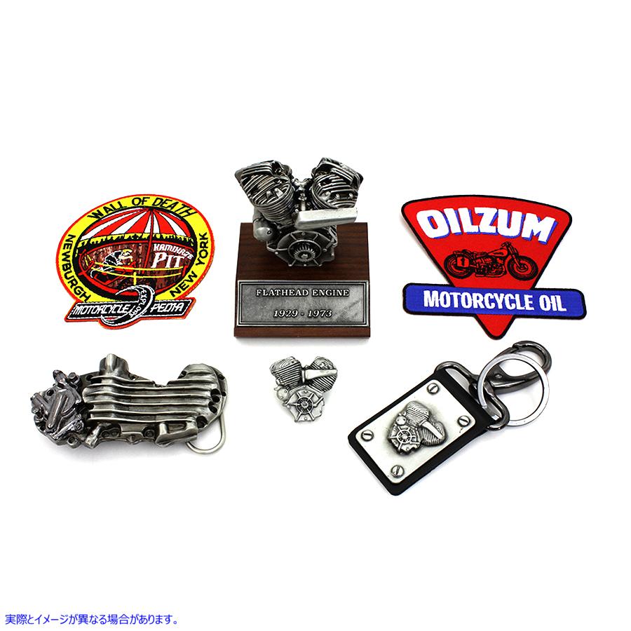 48-1376 フラットヘッド バイク ギフトセット 取寄せ Vツイン Flathead Motorcycle Gift Set (検索用／