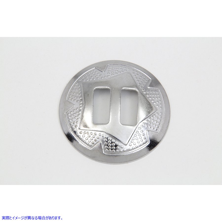 48-1433 1-1/2インチクロームコンチョ 取寄せ Vツイン 1-1/2 inch Chrome Concho (検索用／