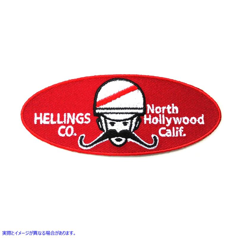 48-1476 Hellings Company ハリウッド パッチ 取寄せ Vツイン Hellings Company Hollywood Patches (検索用／