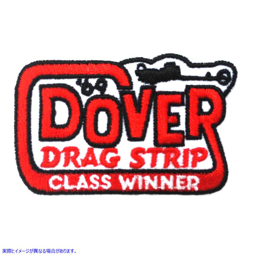 48-1492 ドーバー ドラッグ ストリップ パッチ 取寄せ Vツイン Dover Drag Strip Patches (検索用／