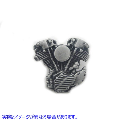 48-1502 ナックルヘッド ラペルピン Knucklehead Lapel Pin 取寄せ Vツイン (検索用／