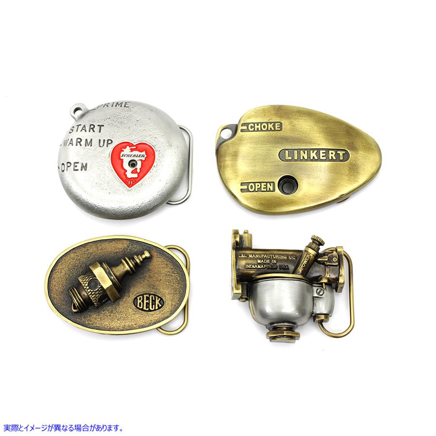 48-1526 V-Twin リンカートシリーズ ベルトバックルセット 取寄せ Vツイン V-Twin Linkert Series Belt Buckle Set (検索用／