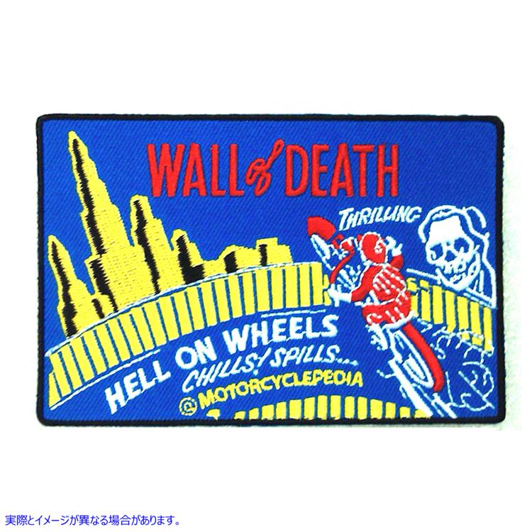 48-1531 ウォール・オブ・デスのパッチ 取寄せ Vツイン Wall Of Death Patch (検索用／