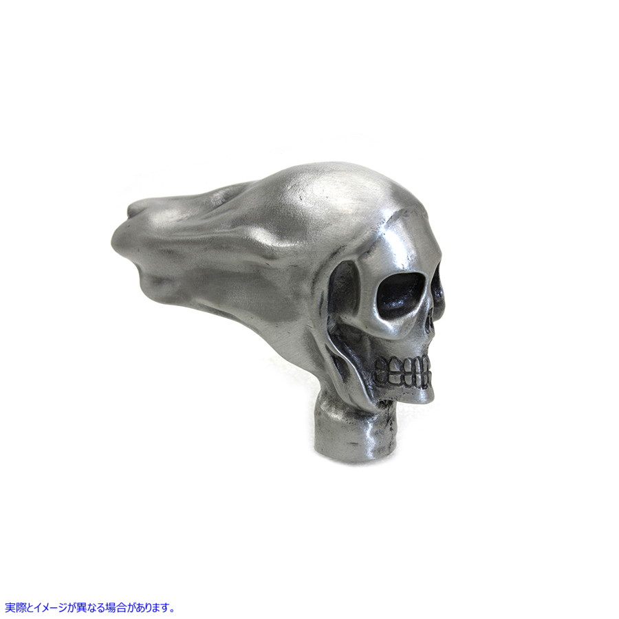 48-1546 スカルフェンダーオーナメント 取寄せ Vツイン Skull Fender Ornament (検索用／