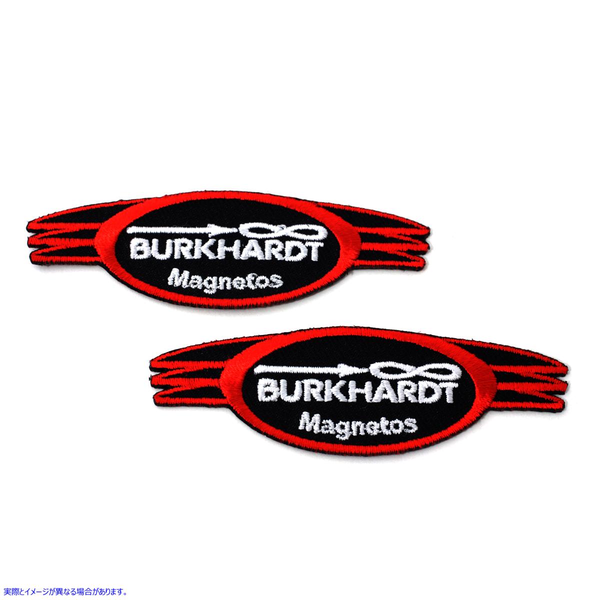 48-1603 ブルクハルト マグニート パッチ 取寄せ Vツイン Burkhardt Magneto Patches (検索用／