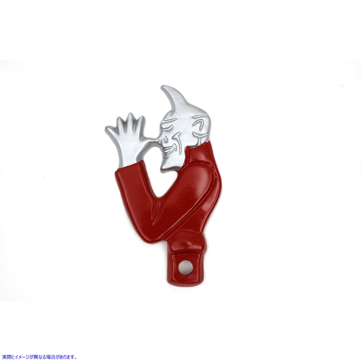 48-1607 デビルナンバープレートトッパー 取寄せ Vツイン Devil License Plate Topper (検索用／