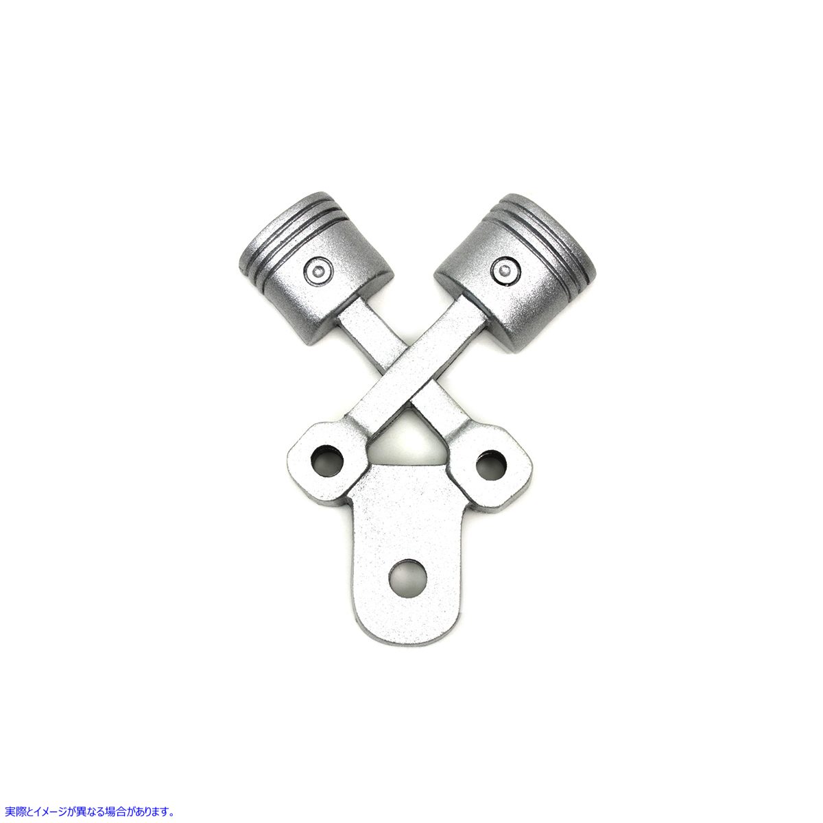 48-1609 ピストンナンバープレートトッパー 取寄せ Vツイン Piston License Plate Topper (検索用／