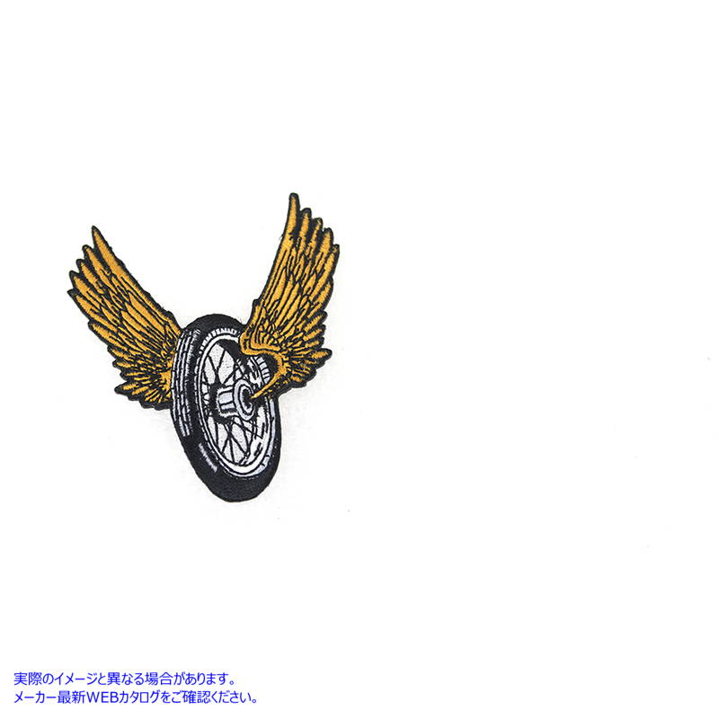 48-1677 翼輪パッチセット 取寄せ Vツイン Winged Wheel Patch Set (検索用／