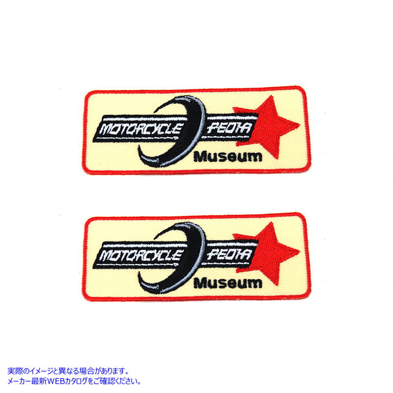 48-1678 Motoryclepedia ミュージアム パッチ セット 取寄せ Vツイン Motoryclepedia Museum Patch Set (検索用／
