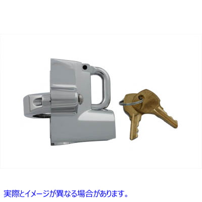 48-1732 クロームヘルメットロック 取寄せ Vツイン Chrome Helmet Lock (検索用／45732-86